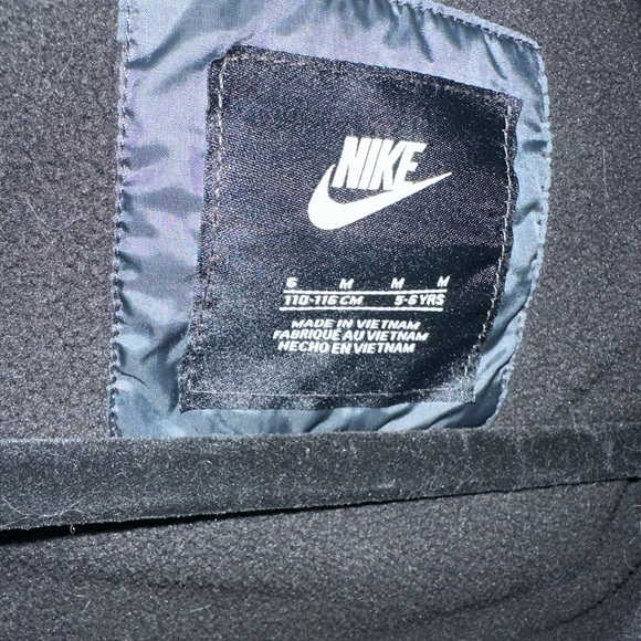Nike Kids Dark Gray Raincoat - Picture 3 of 4